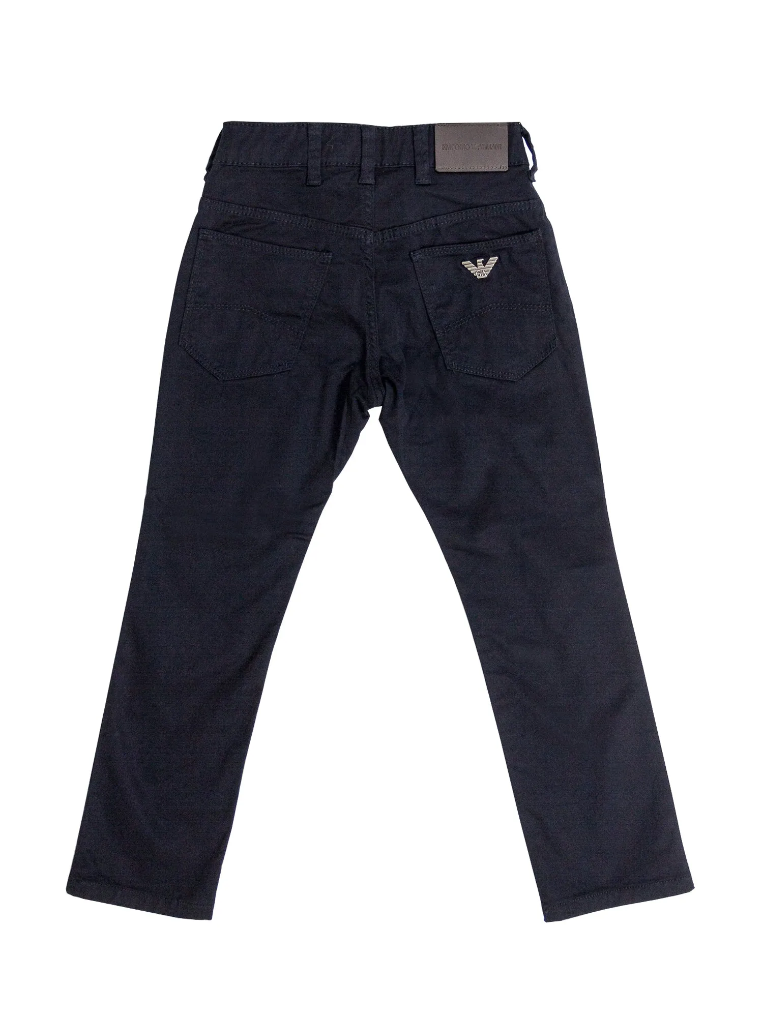 Emporio Armani Kids Logo Embellished Trousers