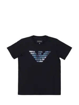 Emporio Armani Kids Logo Print T-Shirt