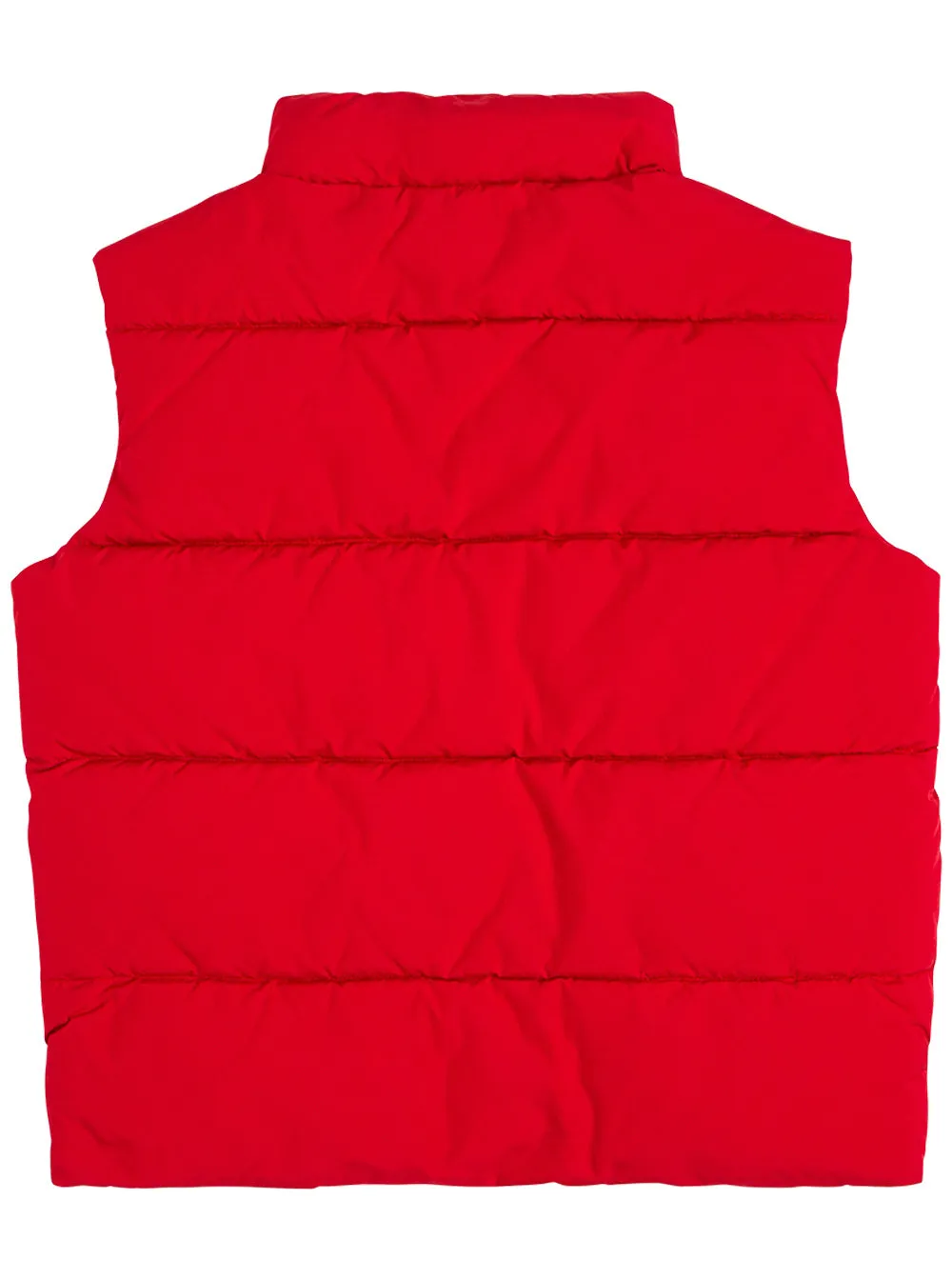 Emporio Armani Kids Logo Printed Buttoned Puffer Vest