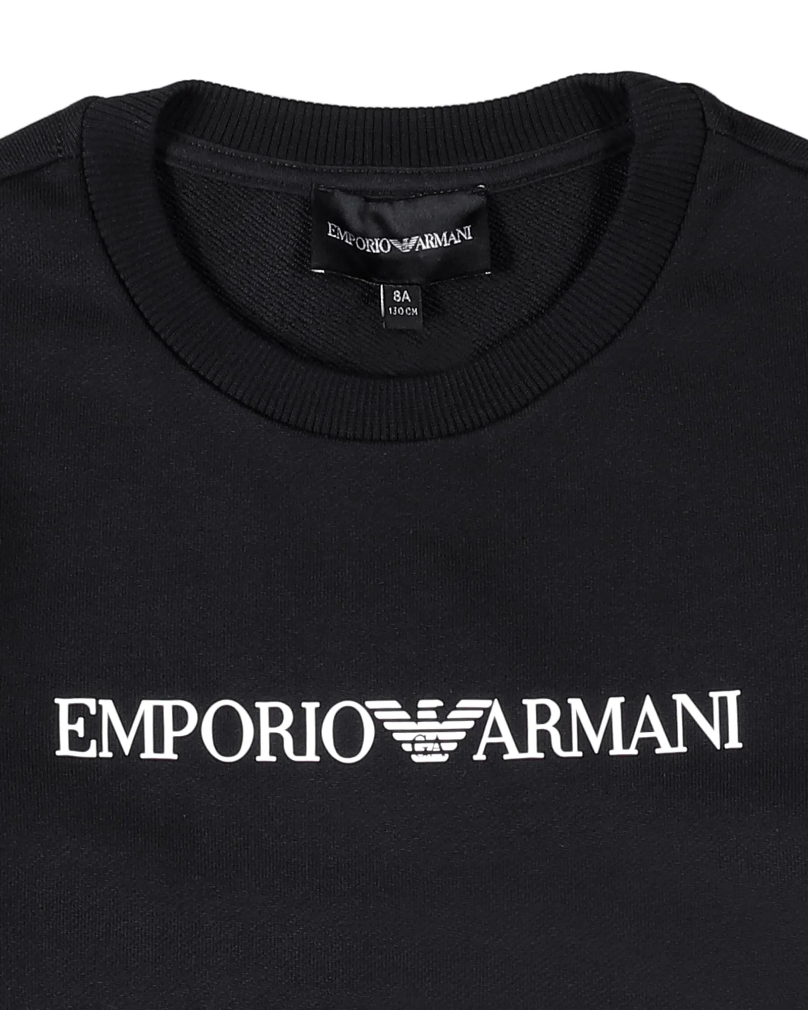 Emporio Armani Kids Logo Printed Sweatshirt