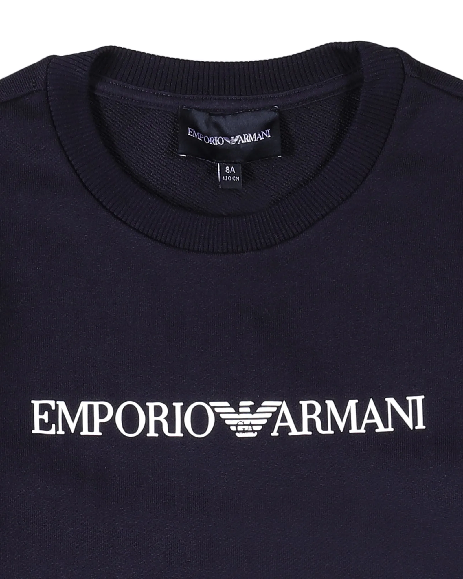 Emporio Armani Kids Logo Printed Sweatshirt