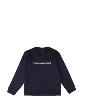 Emporio Armani Kids Logo Printed Sweatshirt