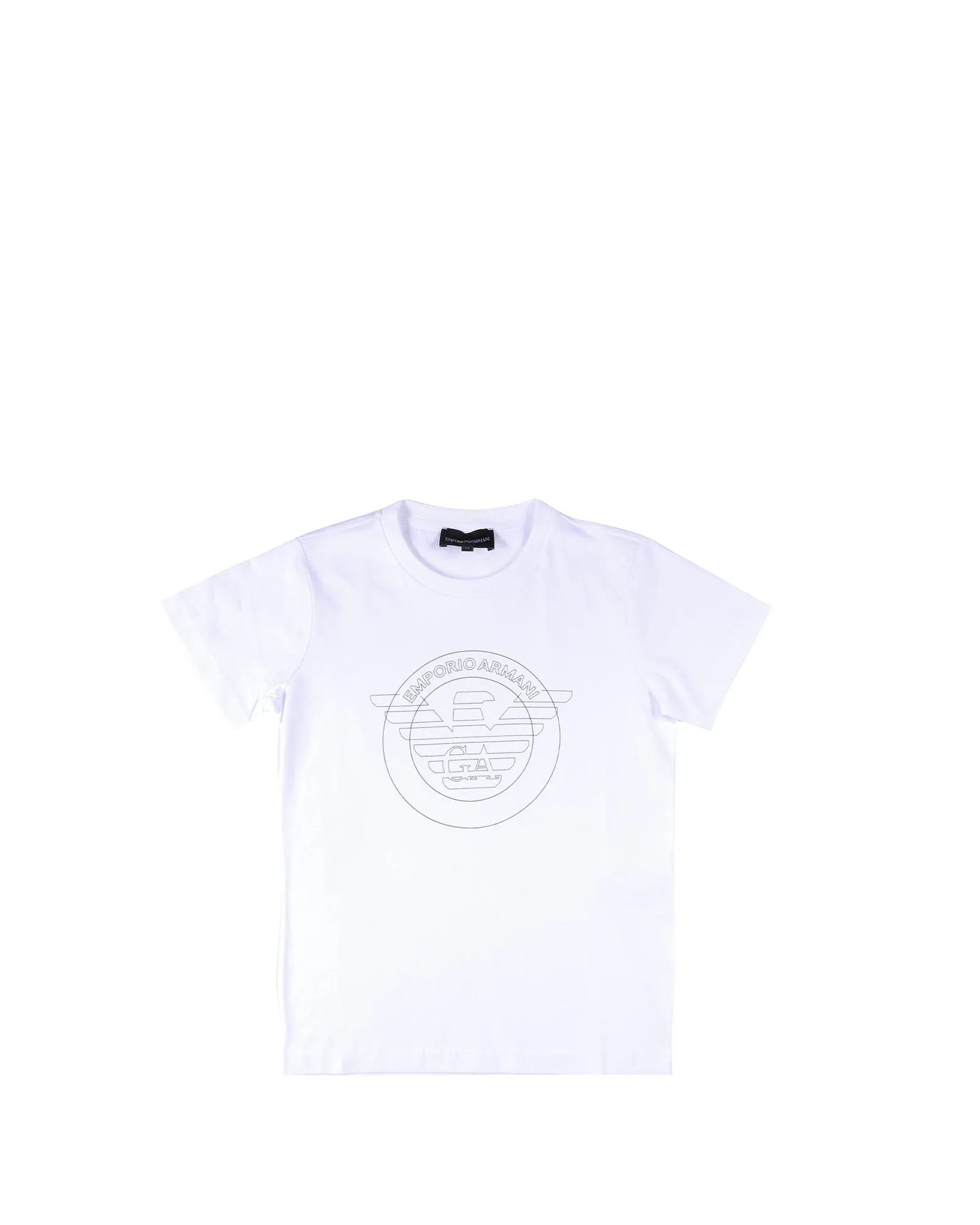 Emporio Armani Kids Logo Printed Three-Pack T-Shirts