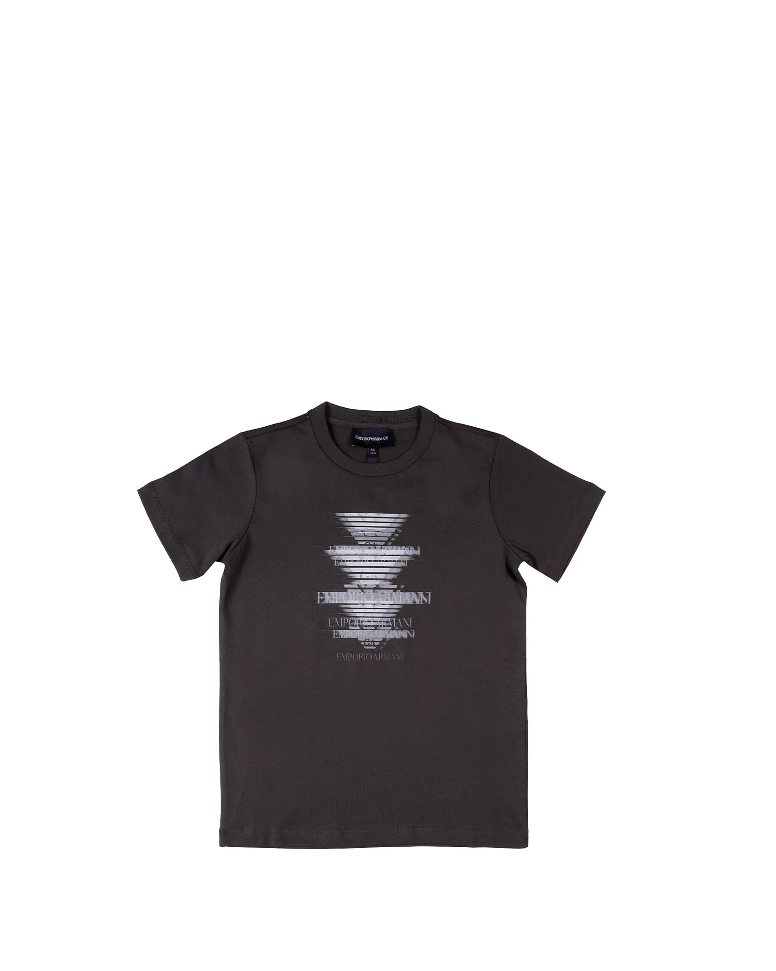 Emporio Armani Kids Logo Printed Three-Pack T-Shirts