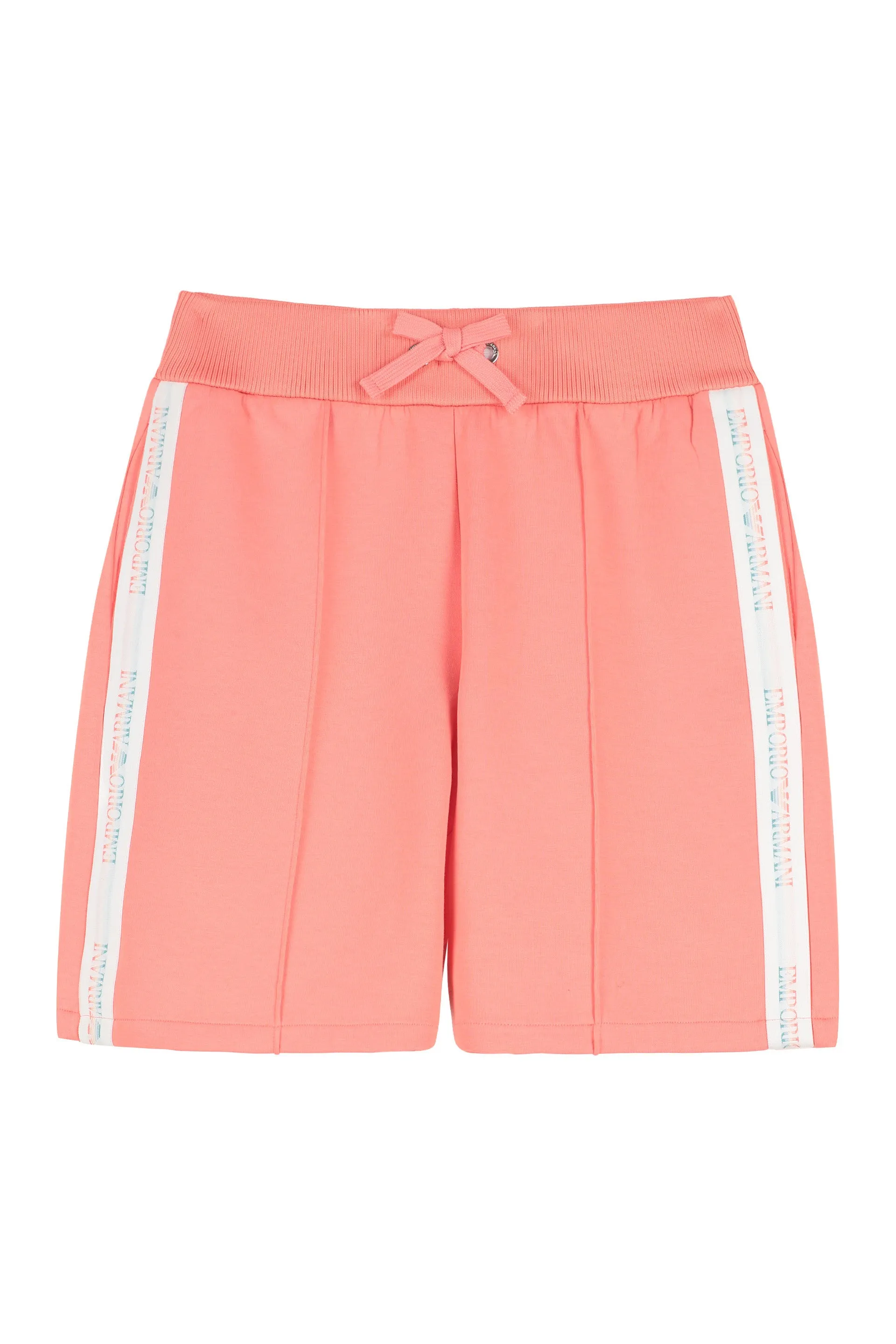 Emporio Armani Kids Logo Side Tape Shorts