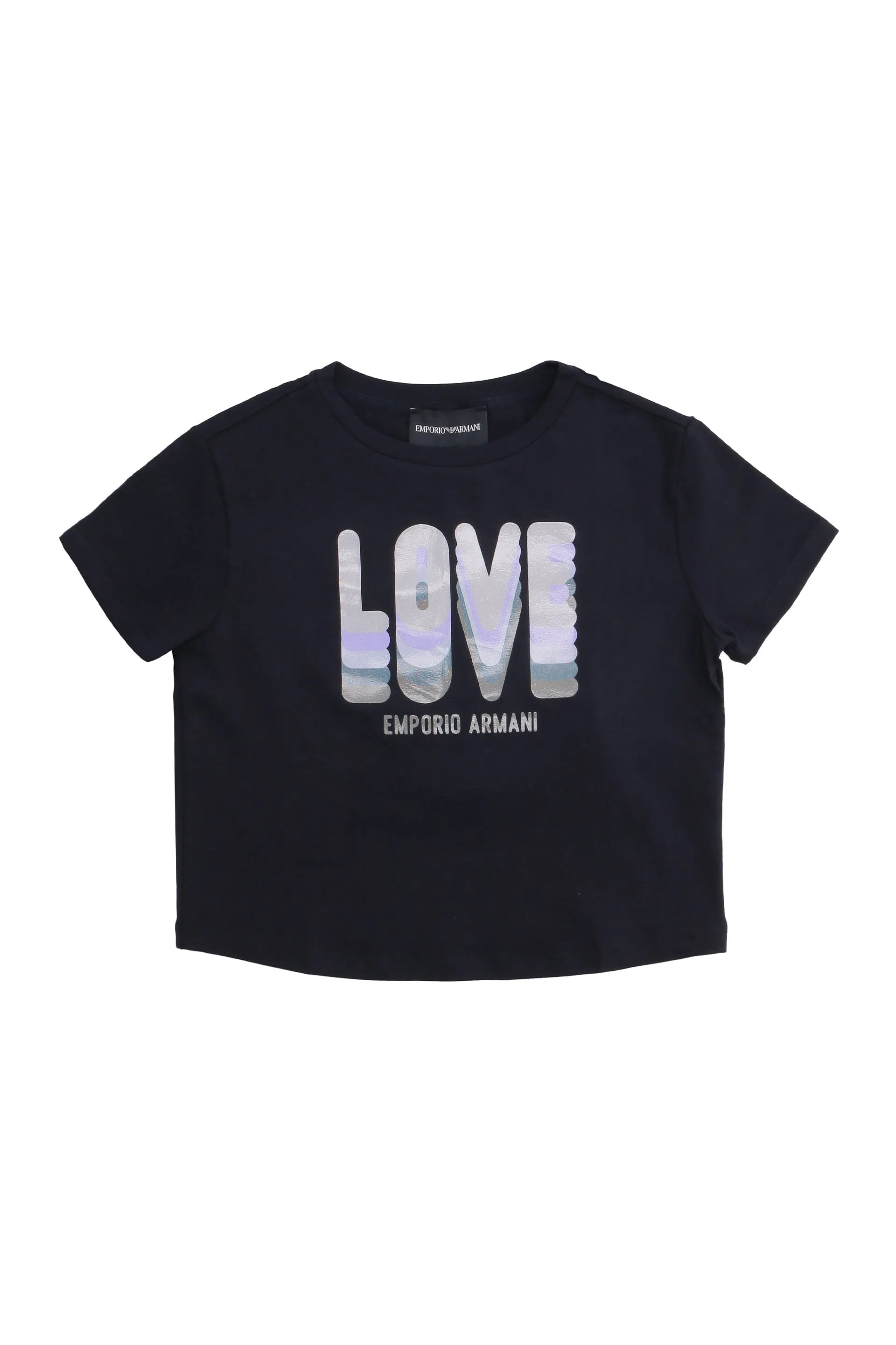 Emporio Armani Kids Two-Pack Graphic Printed T-Shirt