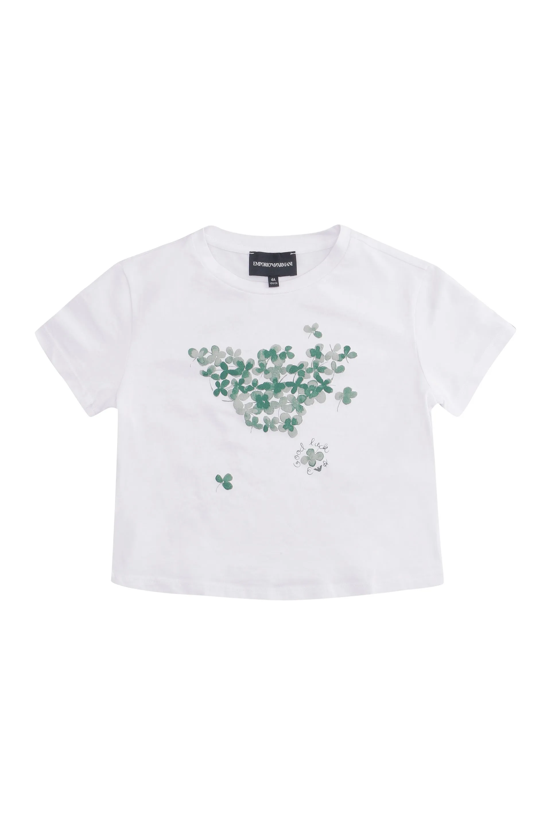 Emporio Armani Kids Two-Pack Graphic Printed T-Shirt