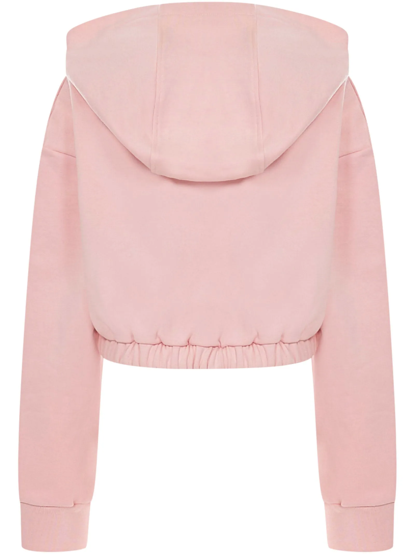Fendi Kids Fendiness Printed Cropped Hoodie