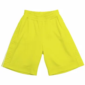 Fendi Kids FF Detailed Bermuda Shorts