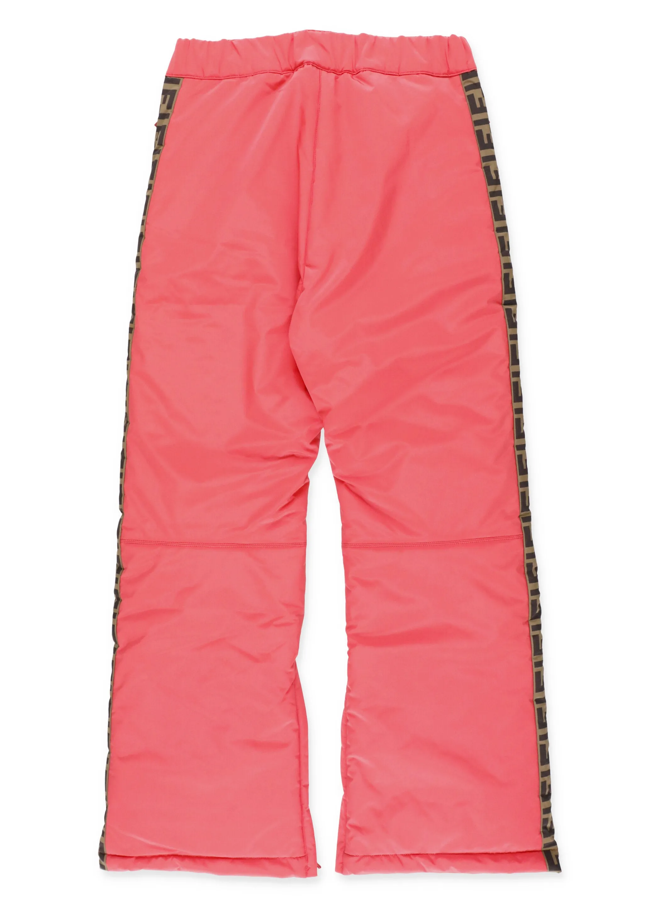 Fendi Kids FF Logo Tape Snow Pants