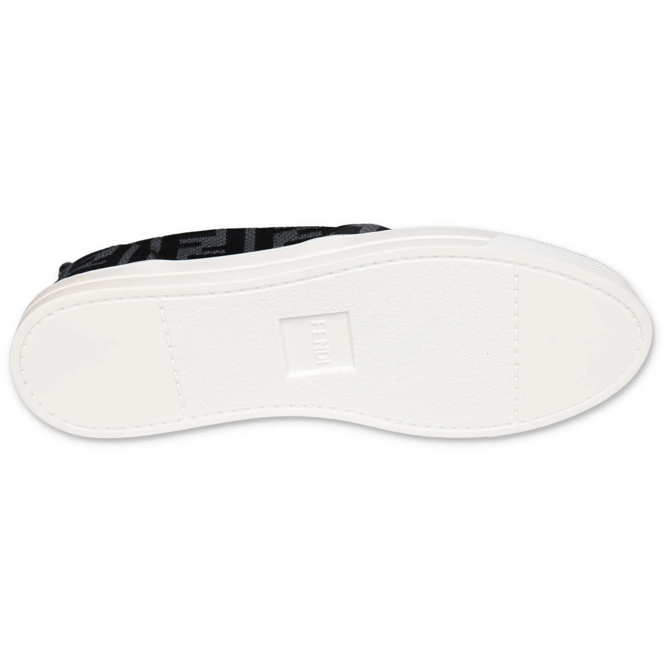 Fendi Kids FF Motif Slip-On Sneakers
