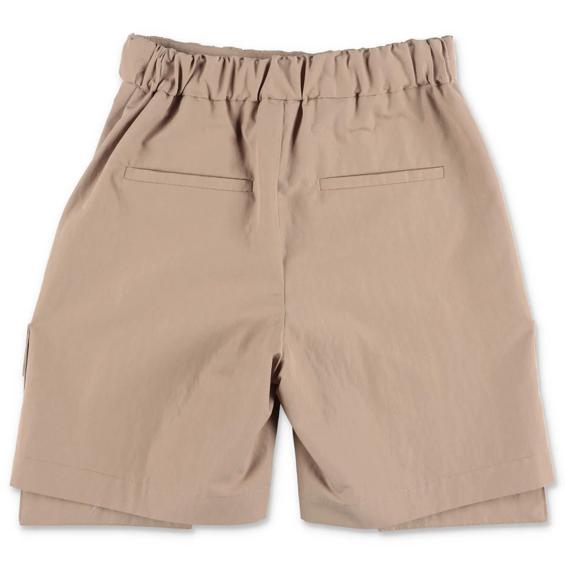 Fendi Kids Logo Embroidered Pocket Shorts