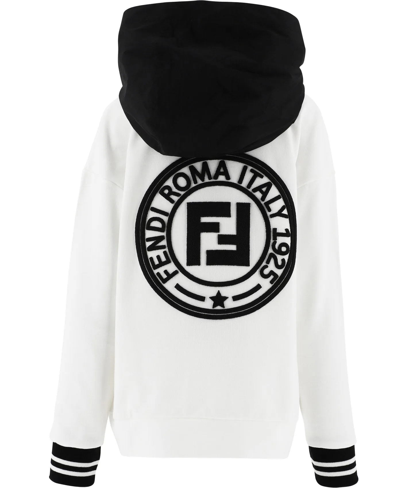 Fendi Kids Logo Print Hoodie