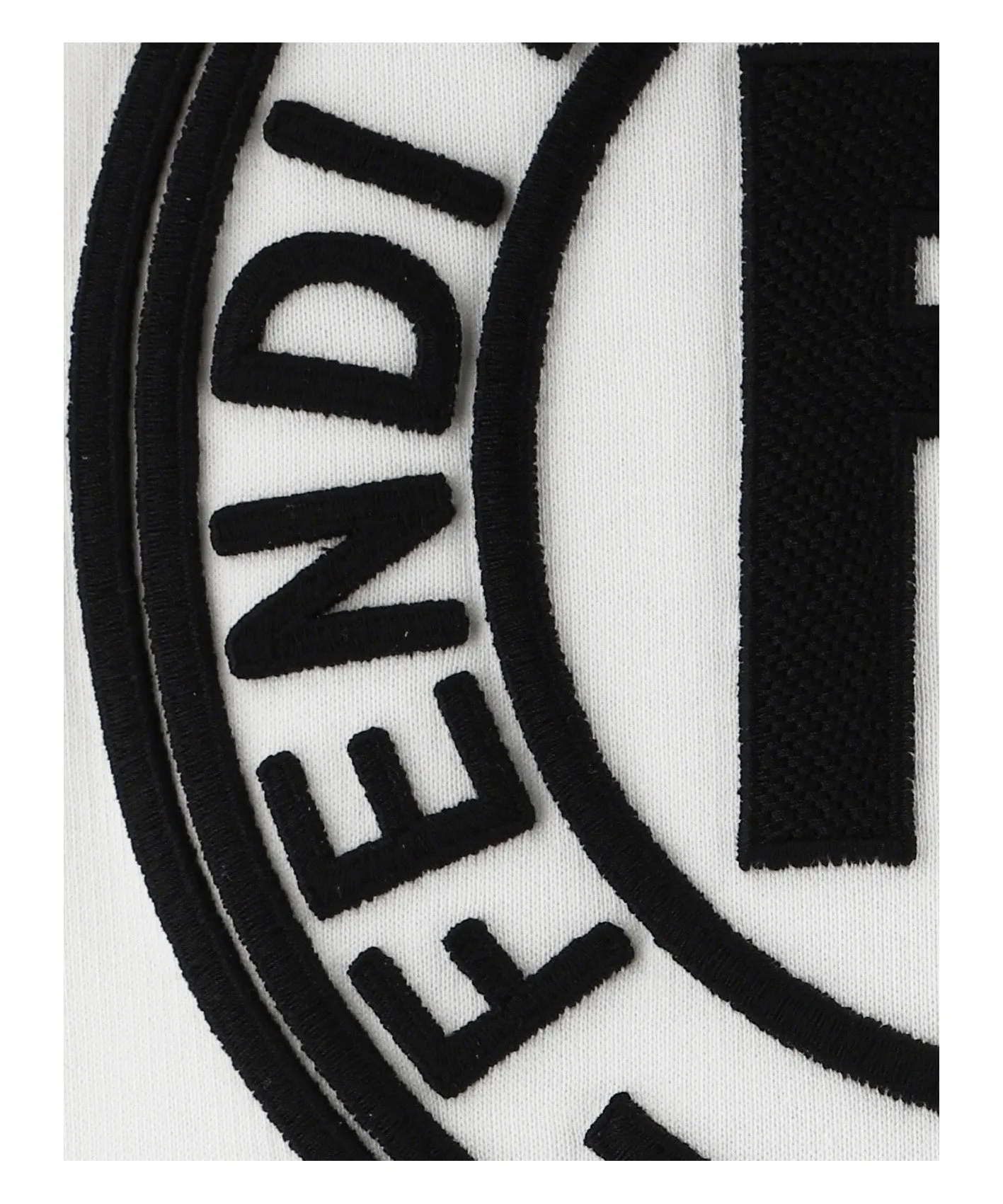 Fendi Kids Logo Print Hoodie