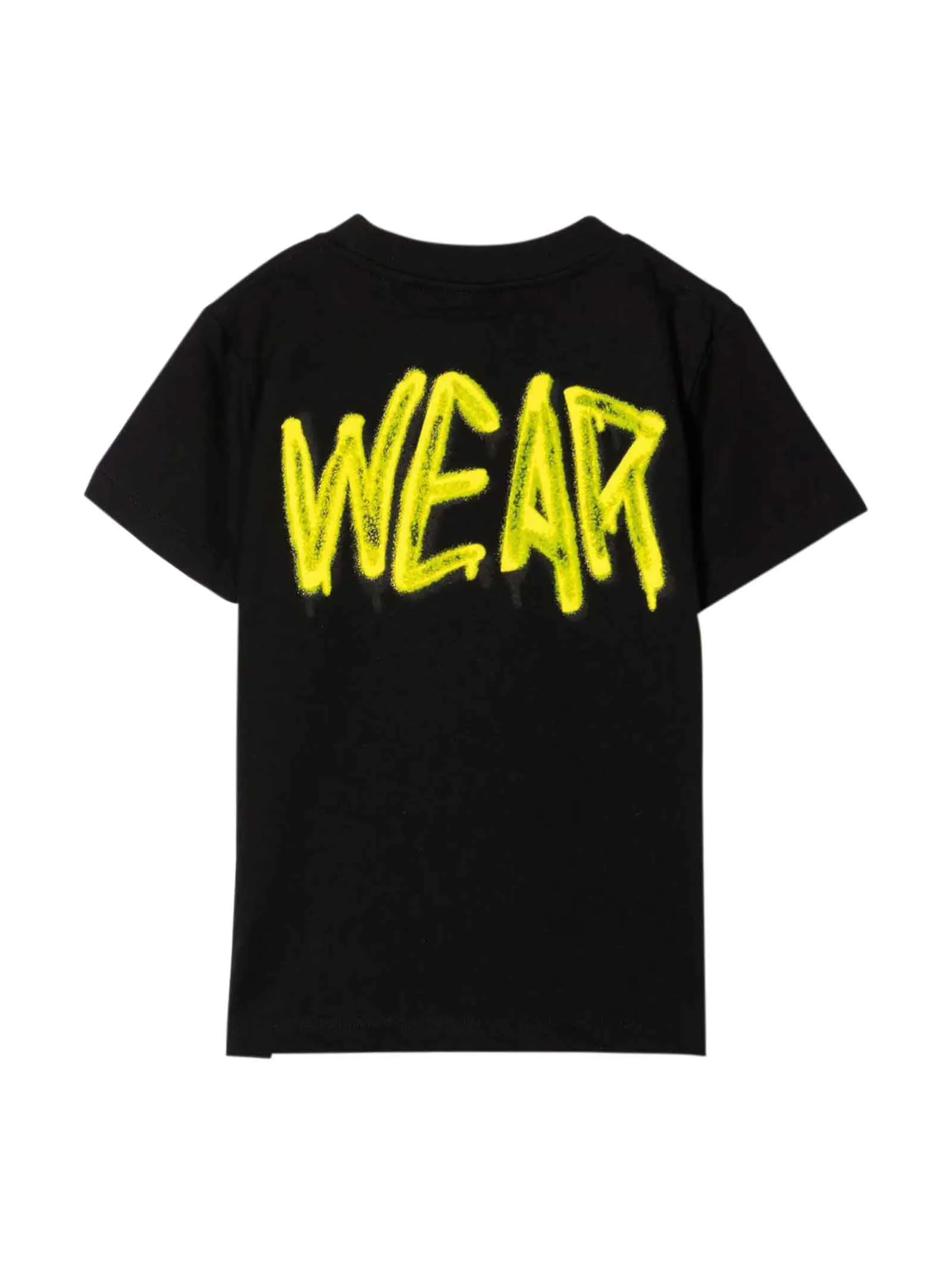 GCDS Kids Graffiti Logo Print T-Shirt