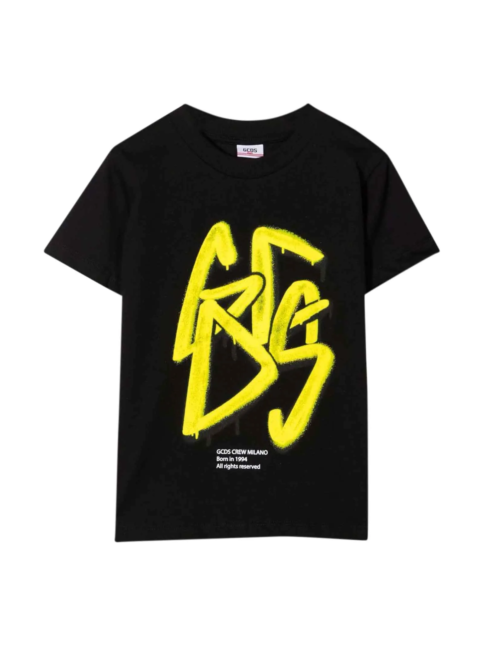 GCDS Kids Graffiti Logo Print T-Shirt