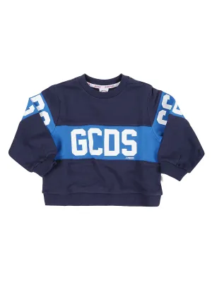 GCDS Kids Logo Band Sweatshirt