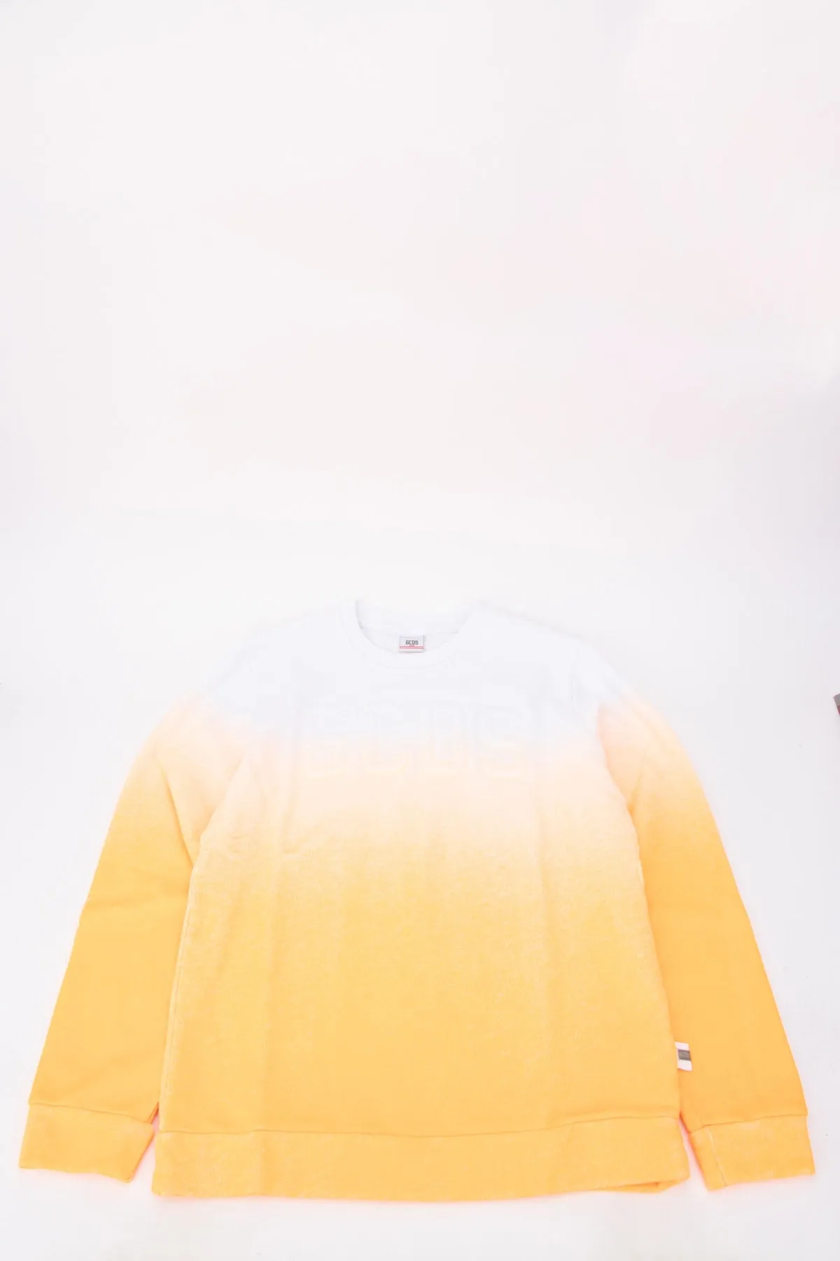 GCDS Kids Logo Embroidered Crewneck Sweatshirt