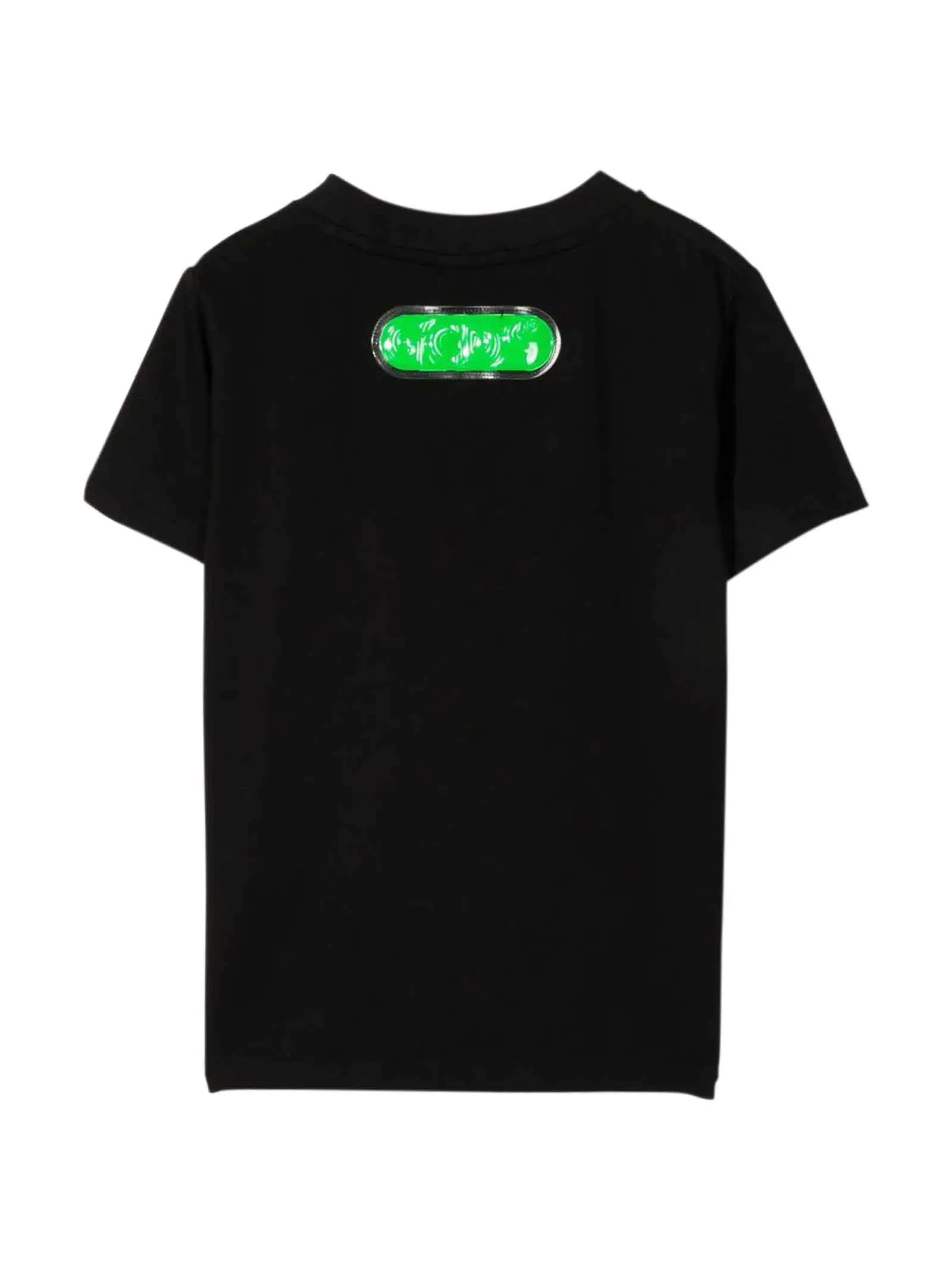 GCDS Kids Logo Print Crewneck T-Shirt