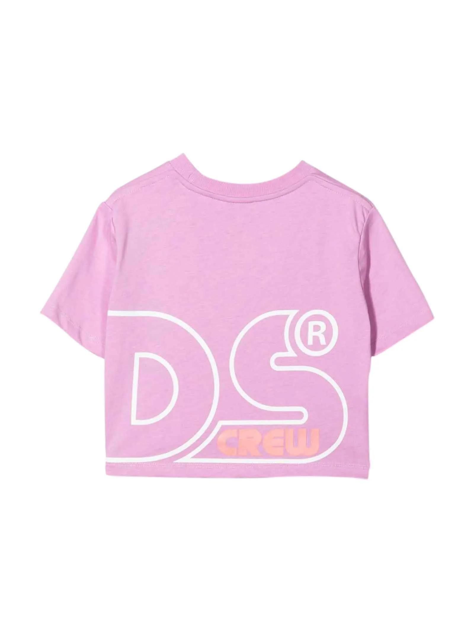 GCDS Kids Logo Print Crewneck T-Shirt