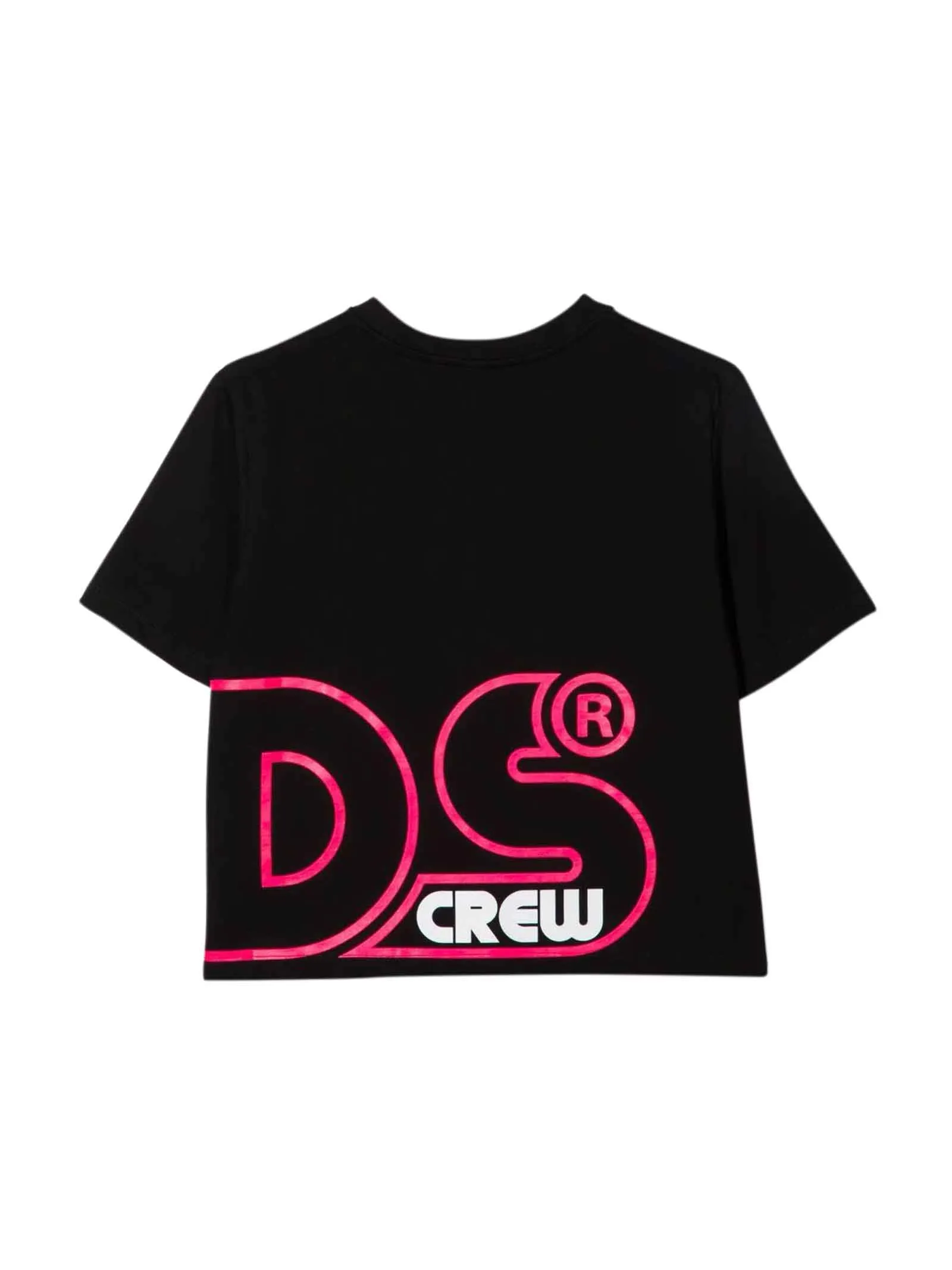 GCDS Kids Logo Print Crewneck T-Shirt