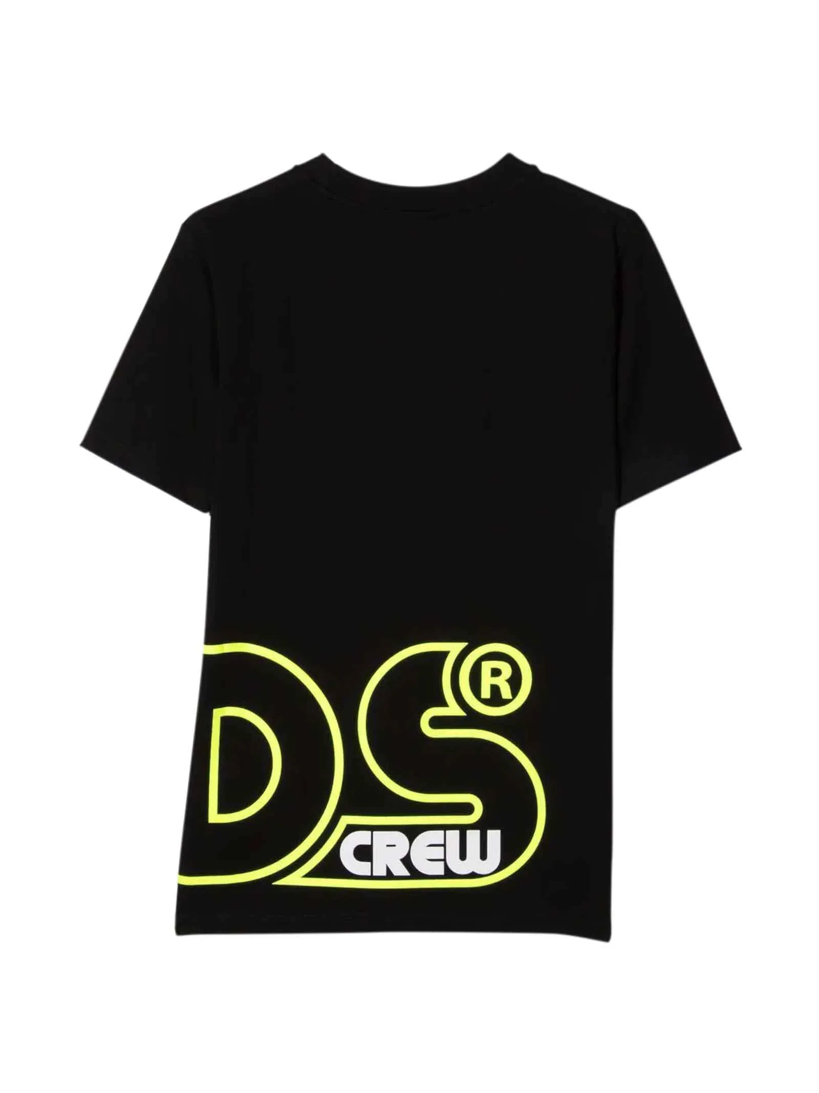 GCDS Kids Logo Print Crewneck T-Shirt