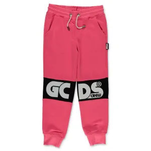 GCDS Kids Logo Printed Track Pants