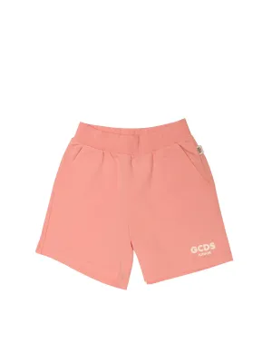 GCDS Kids Logo Printed Track Shorts