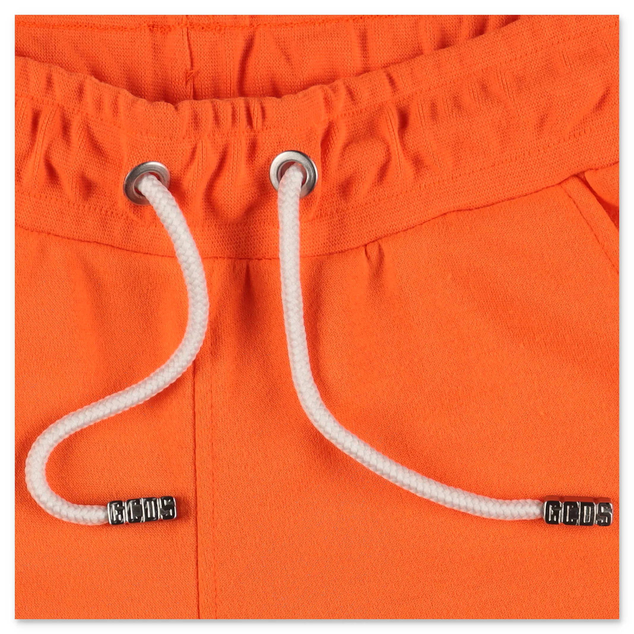 GCDS Kids Logo Printed Two-Tone Shorts