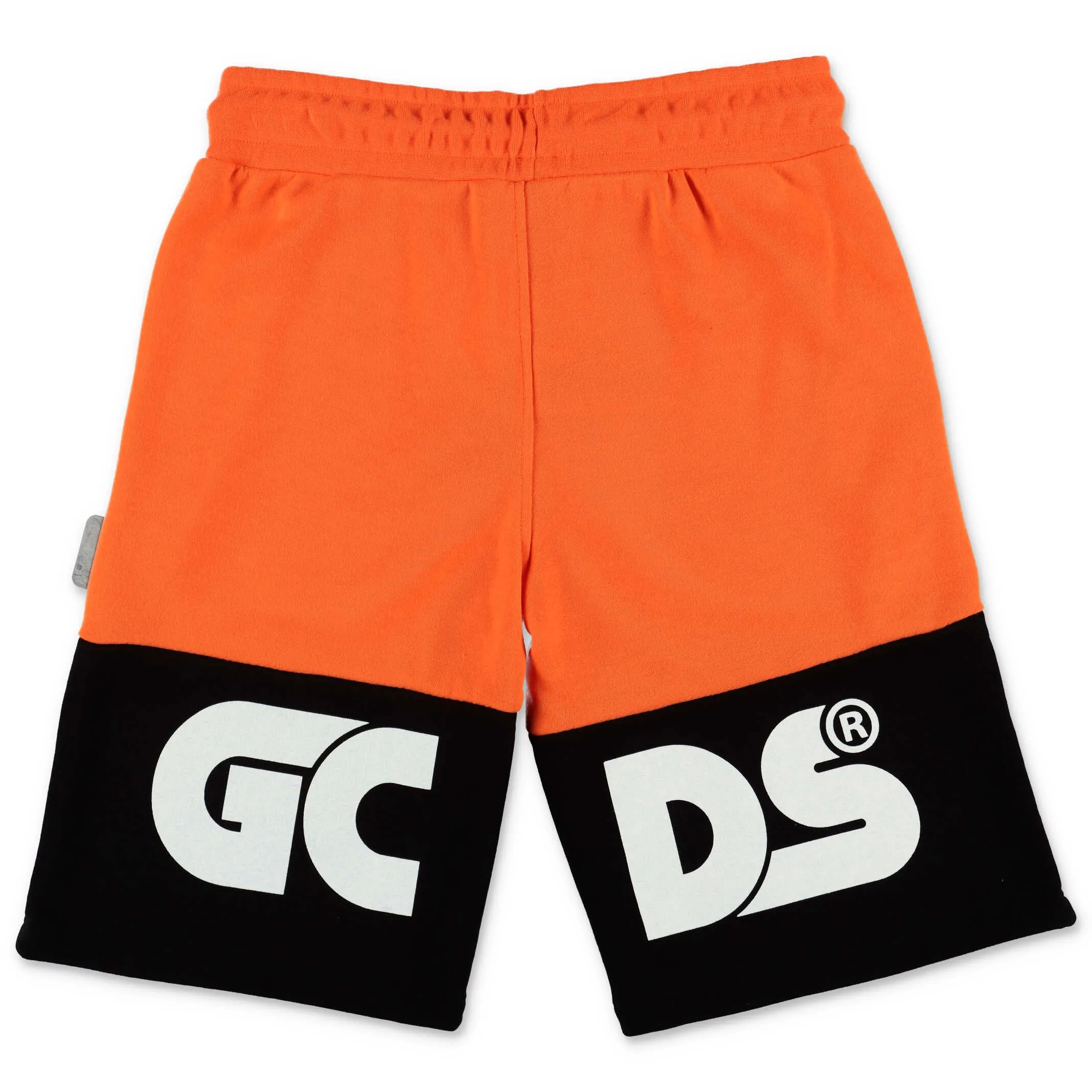 GCDS Kids Logo Printed Two-Tone Shorts