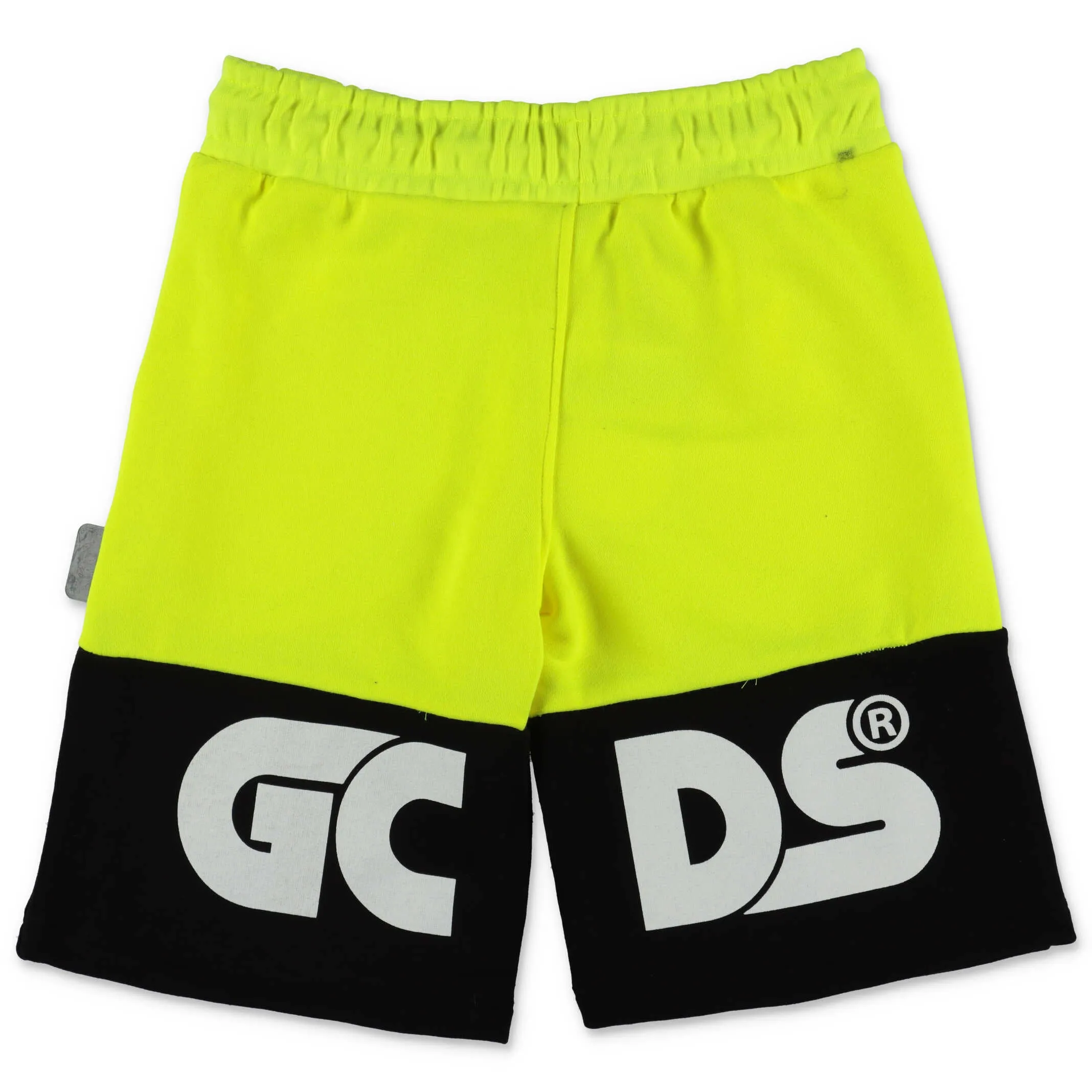 GCDS Kids Logo Printed Two-Tone Shorts