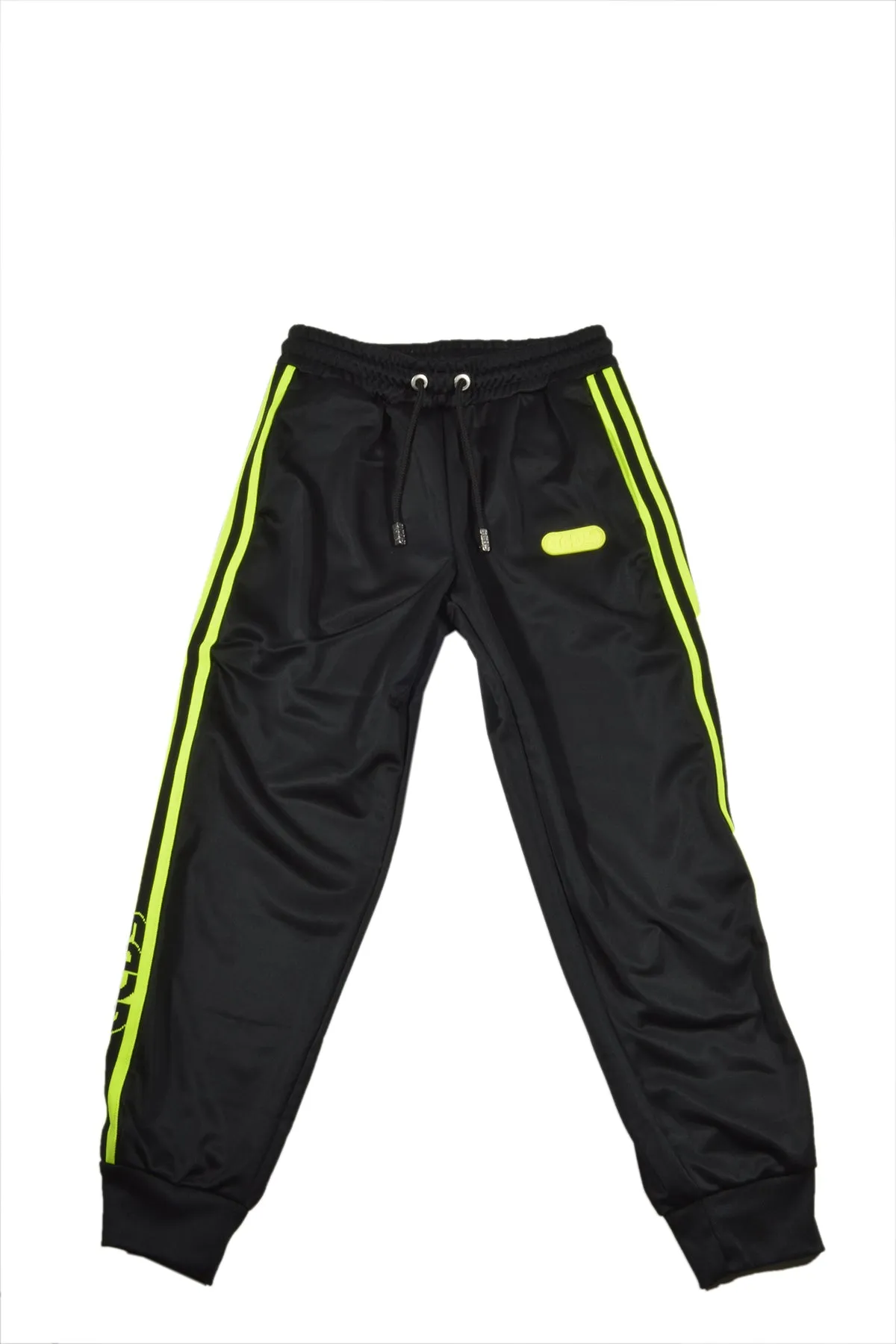 GCDS Kids Side Stripe Drawstring Track Pants