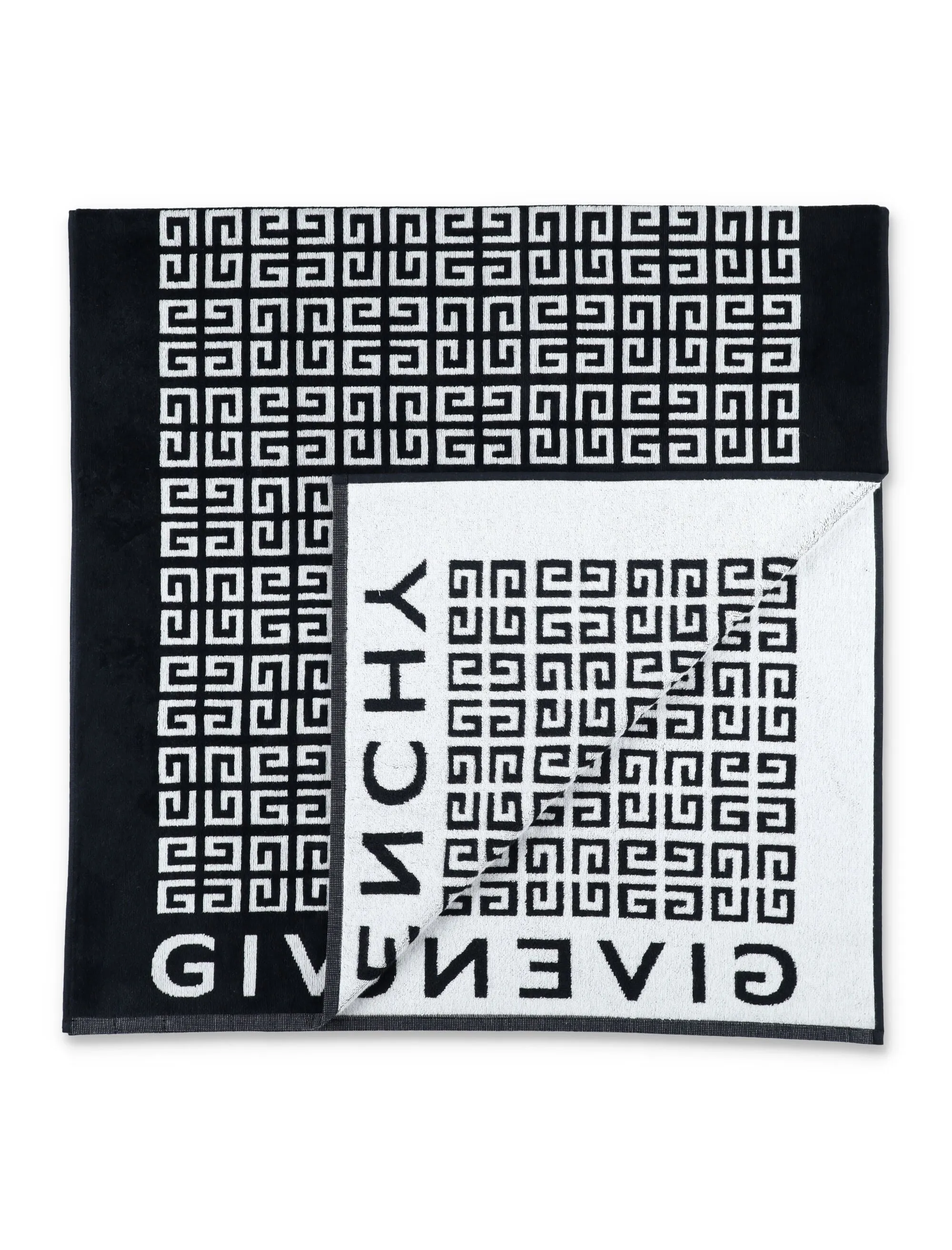 Givenchy Kids 4G-Motif Logo Printed Beach Towel