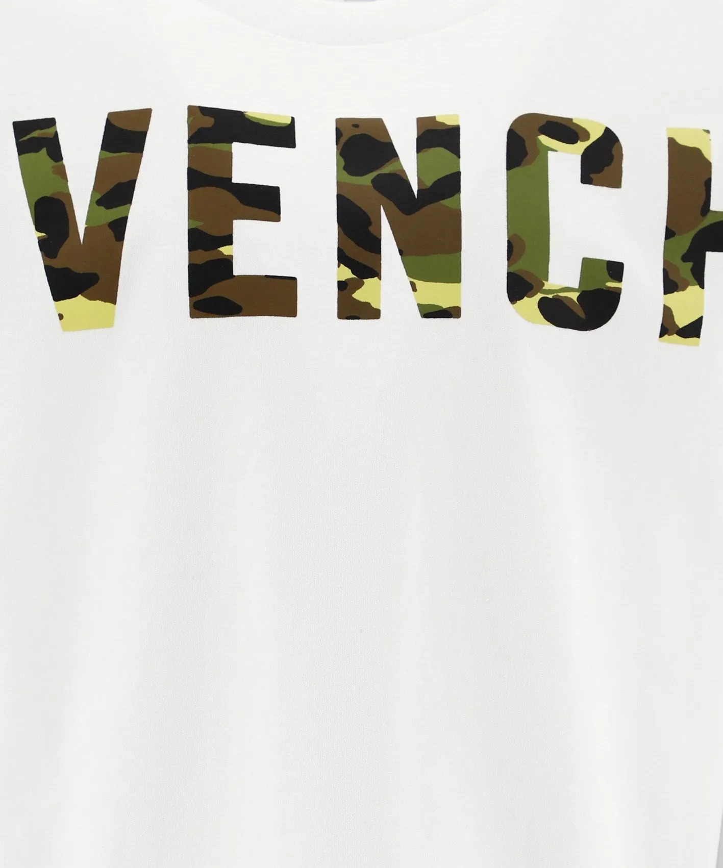Givenchy Kids Camouflage Logo Print T-Shirt