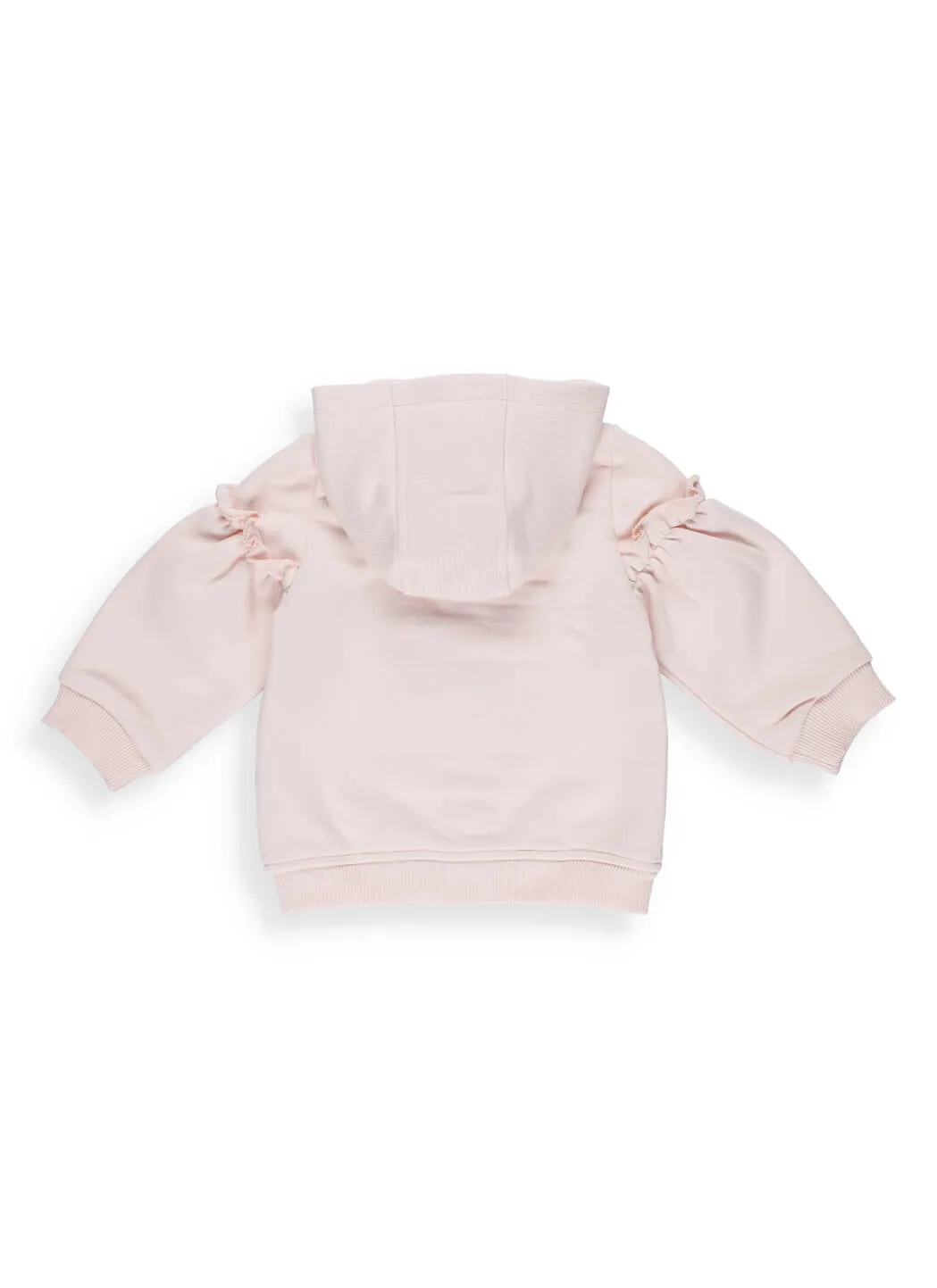 Givenchy Kids Frilled Zipped Sweatshirt