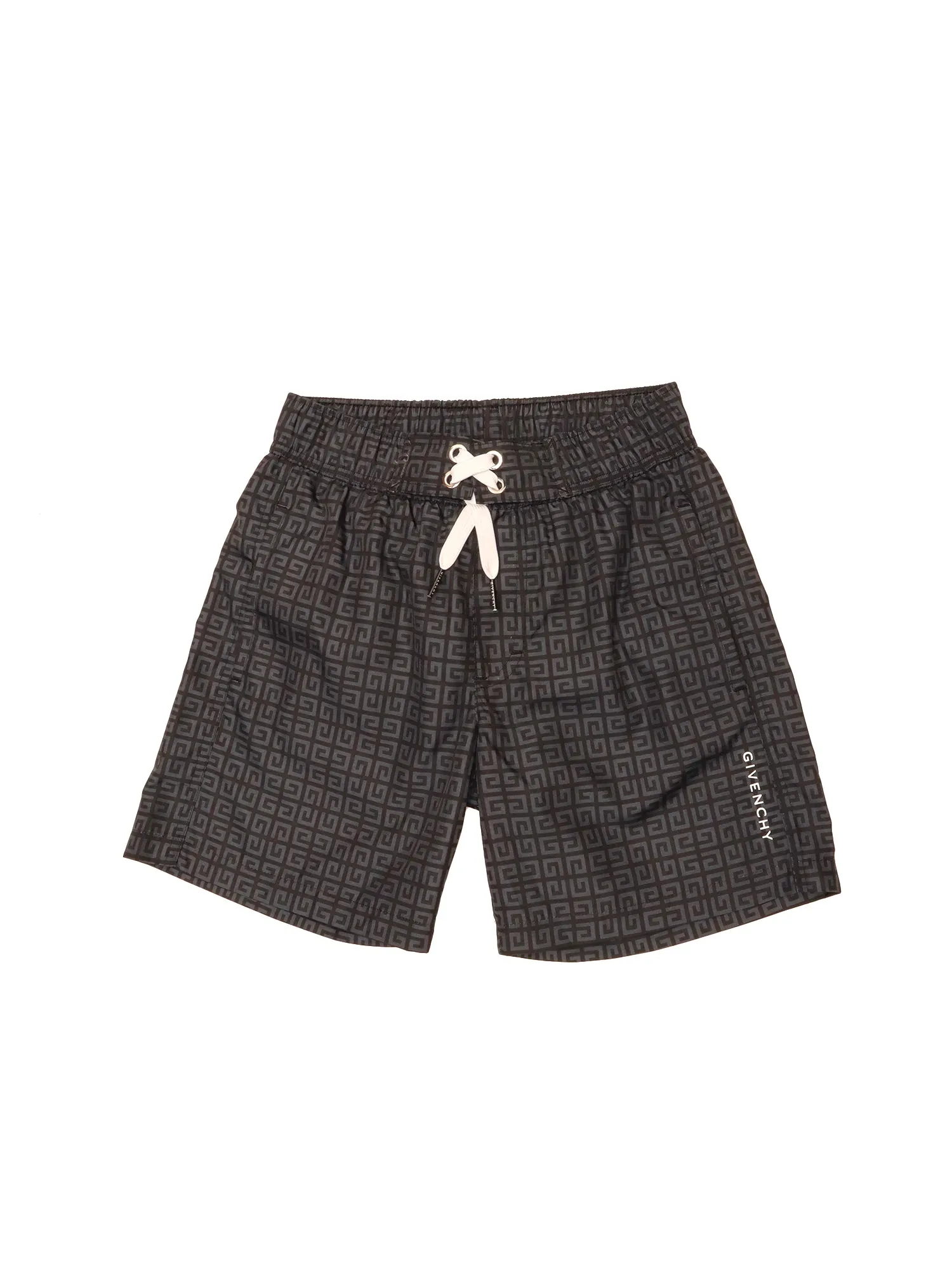 Givenchy Kids Logo Monogram Drawstring Swimshort