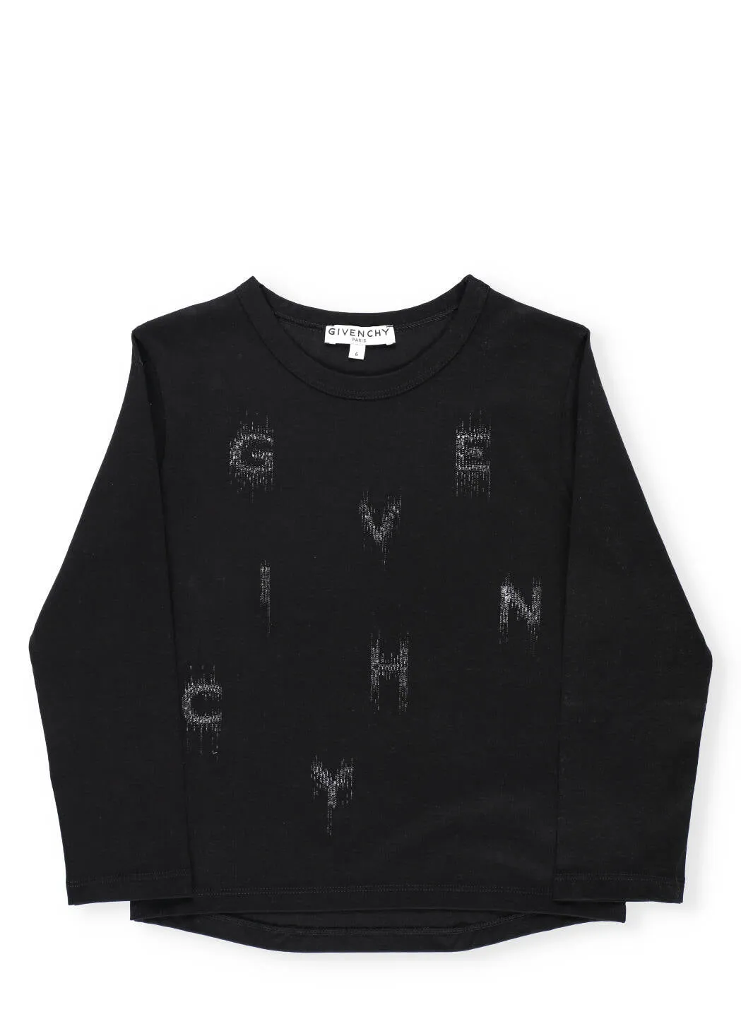 Givenchy Kids Logo Print Crewneck Sweatshirt