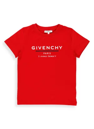Givenchy Kids Logo Print T-Shirt
