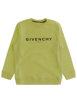 Givenchy Kids Logo Printed Crewneck Sweatshirt
