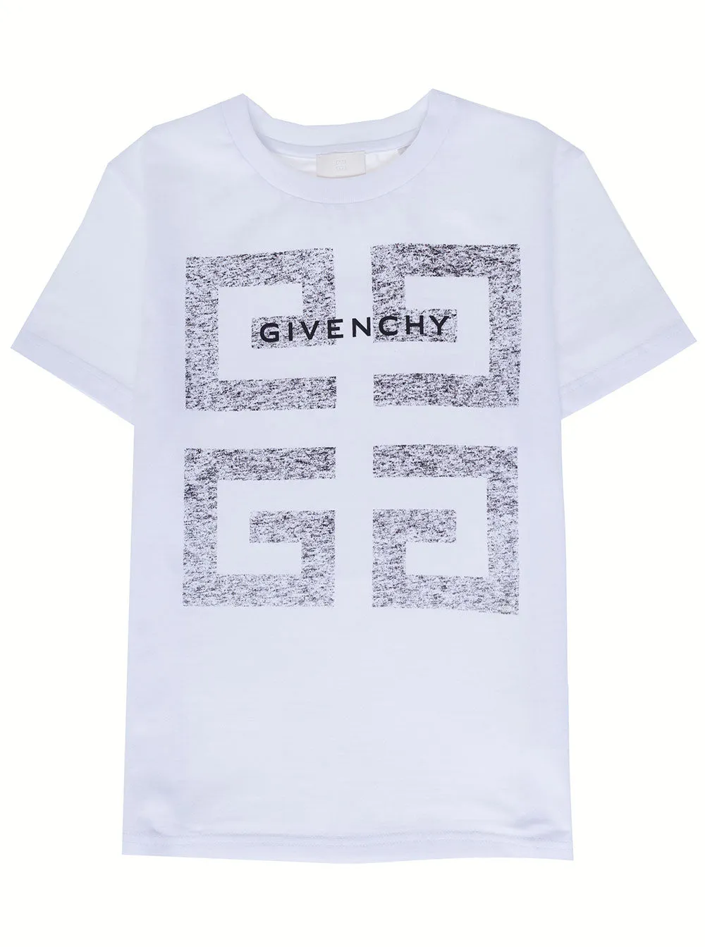 Givenchy Kids Logo Printed Crewneck T-Shirt