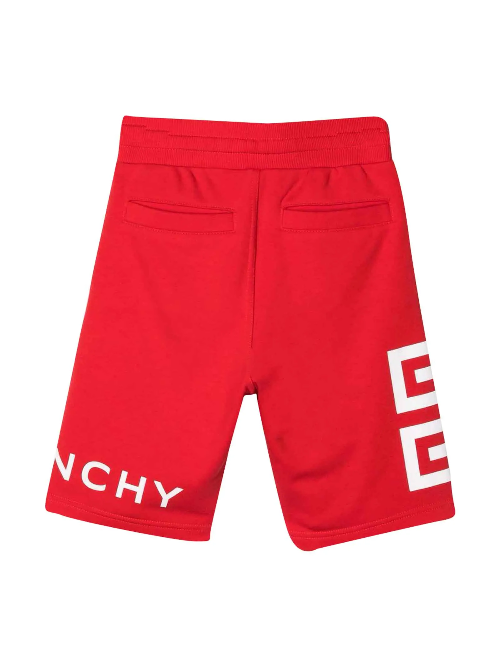 Givenchy Kids Logo Printed Drawstring Track Shorts