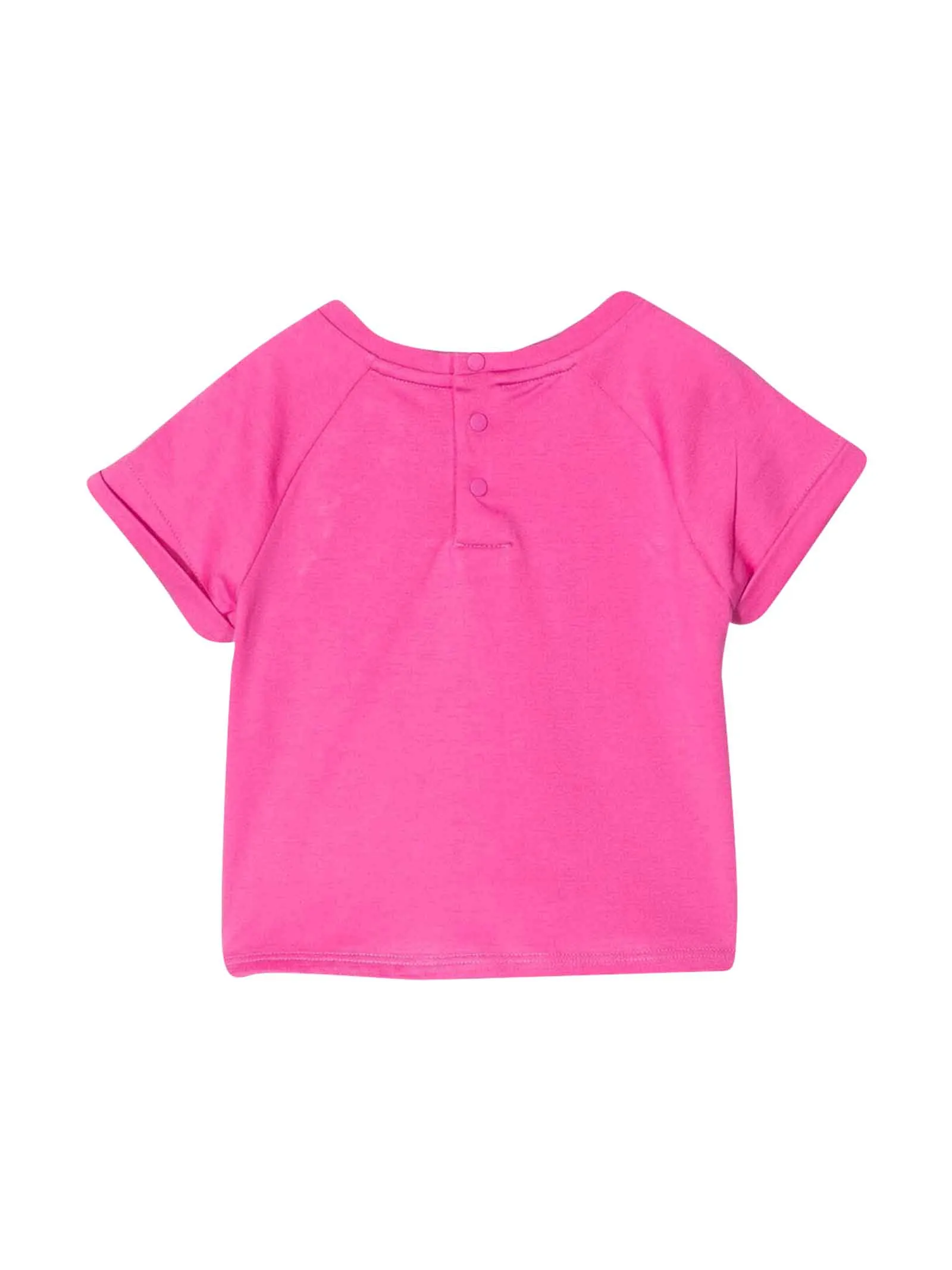 Givenchy Kids Logo Printed Ruffled Crewneck T-Shirt