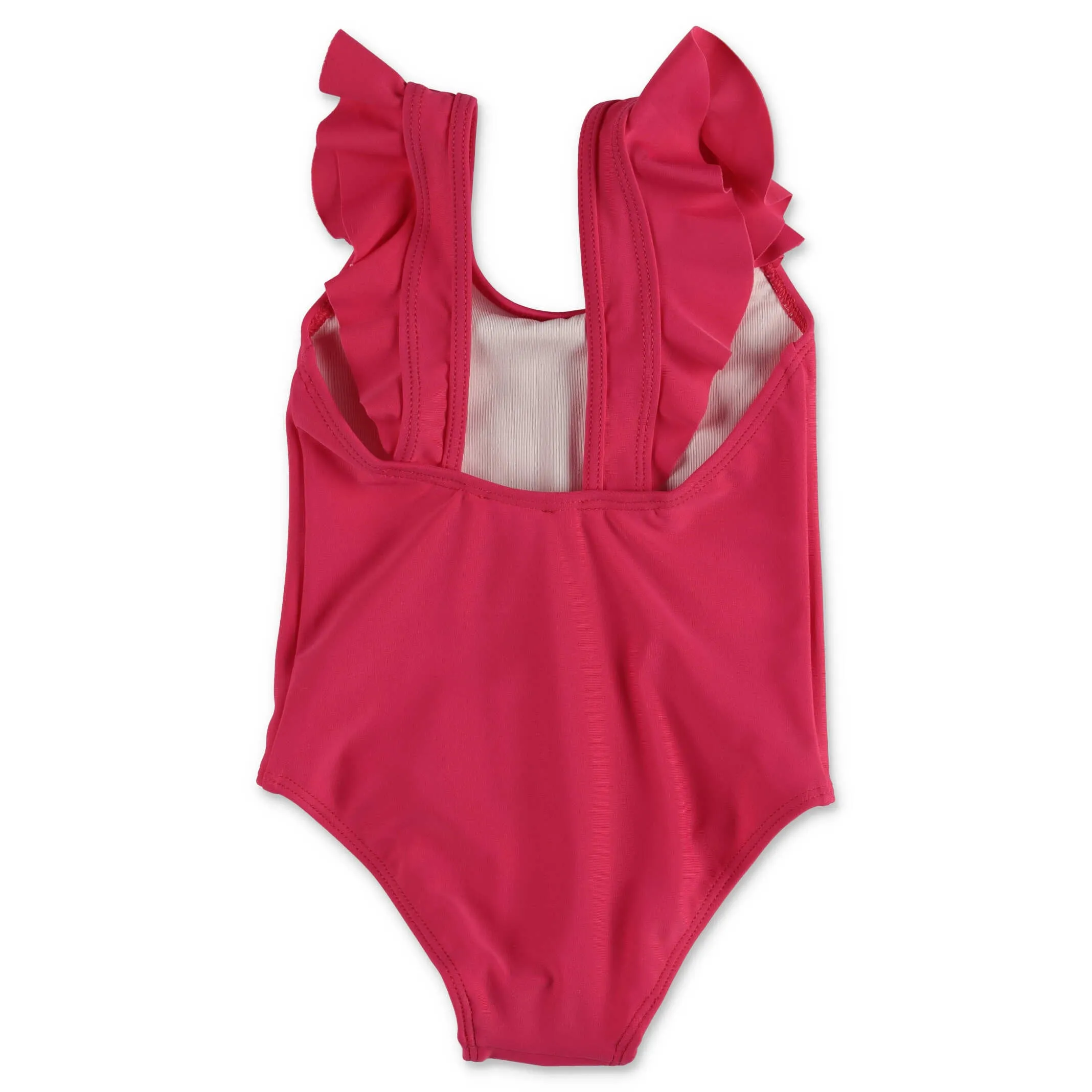 Givenchy Kids Logo Printed Ruffled Swimsuit