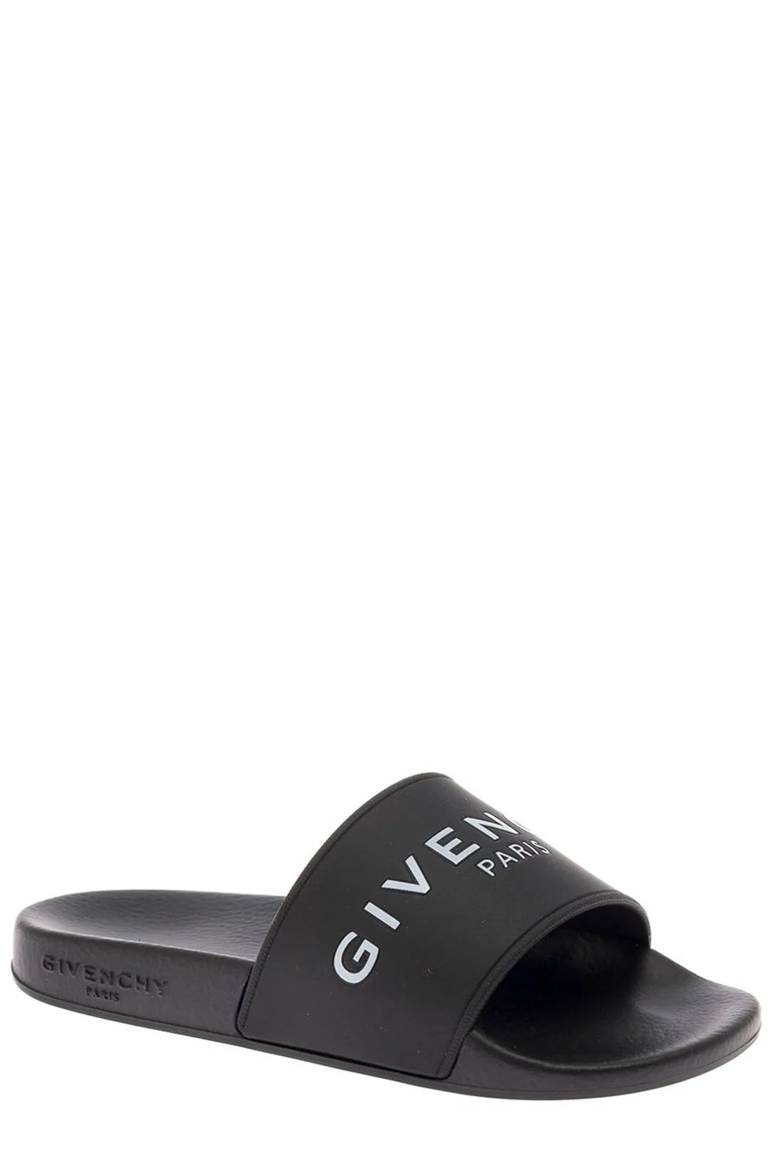 Givenchy Kids Logo Printed Slip-On Slides