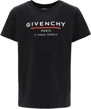 Givenchy Kids Logo Printed T-Shirt
