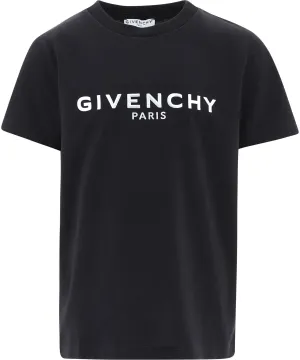 Givenchy Kids Logo Printed T-Shirt