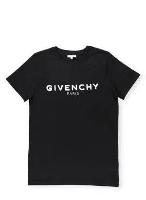 Givenchy Kids Logo Printed T-Shirt