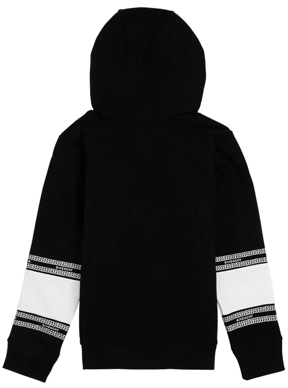 Givenchy Kids Logo Trim Detail Panelled Hoodie