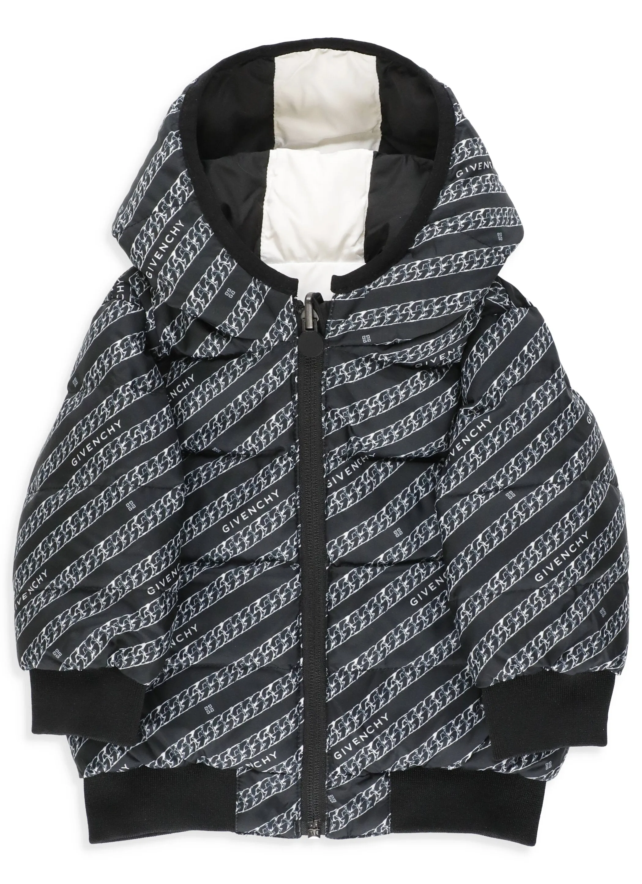 Givenchy Kids Reversible Hooded Jacket