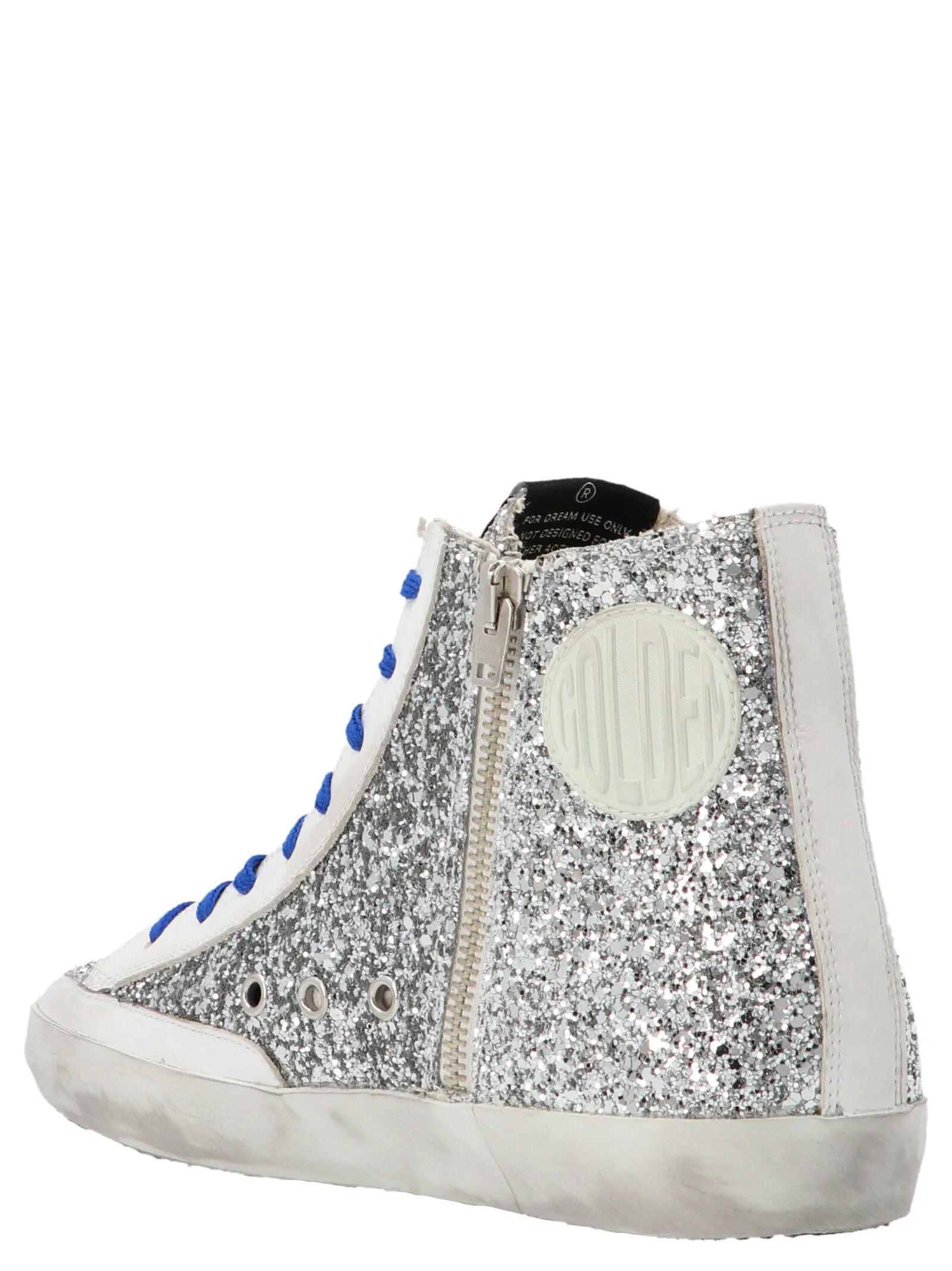 Golden Goose Kids Francy High-Top Glitter Sneakers
